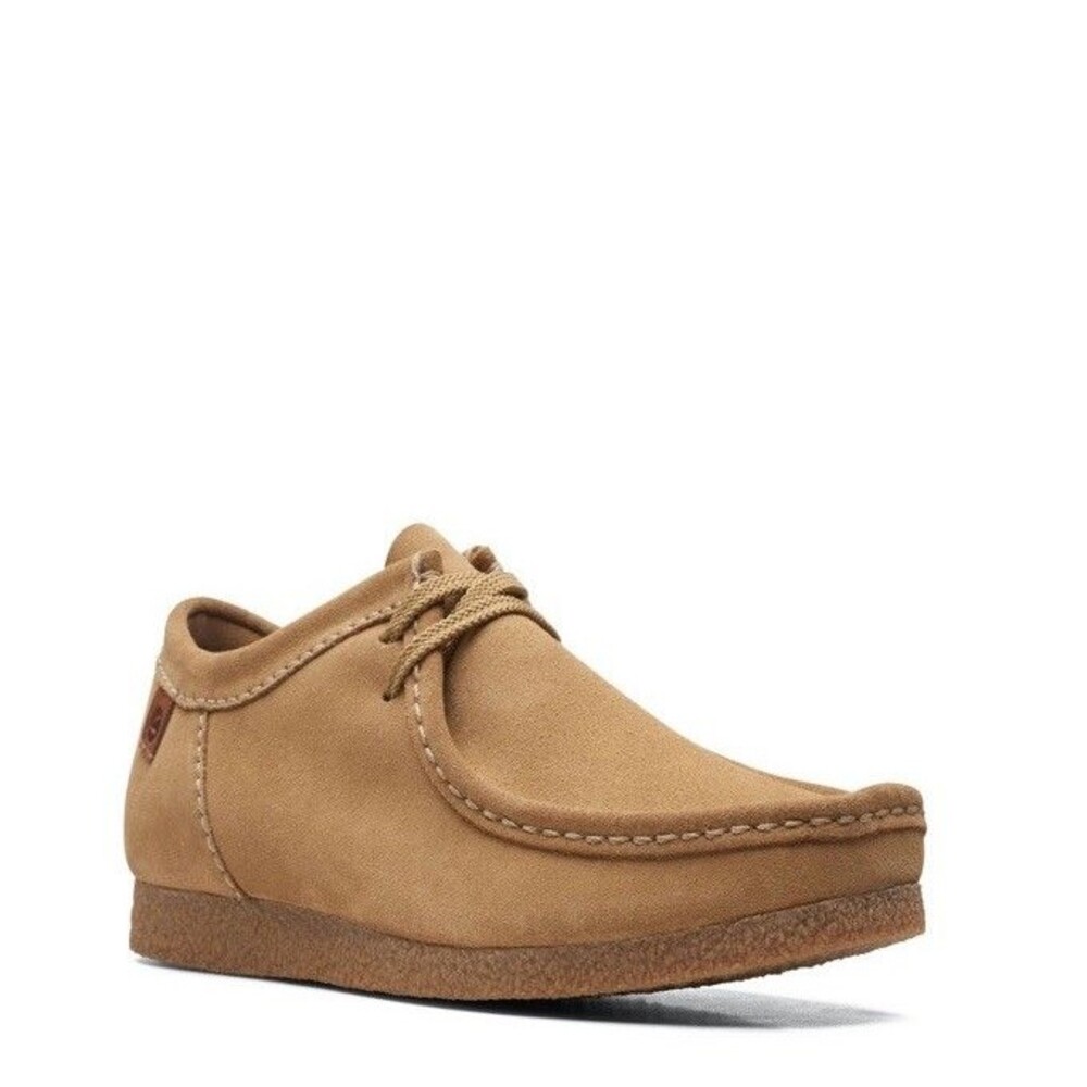 Clarks Men's Shacre II Run Dark Sand Suede Shoes Sz: 9M